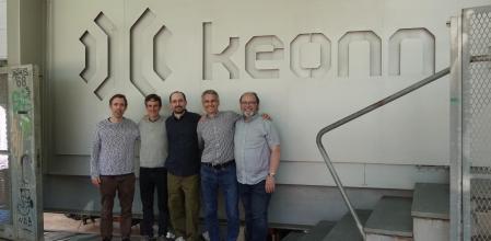 El equipo directivo de Keonn Technologies